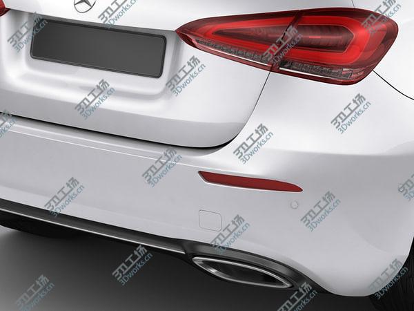 images/goods_img/20210312/Mercedes-Benz A-class 2019 3D model/5.jpg